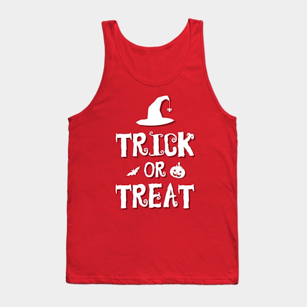Trick or Treat Tank Top by themadesigns